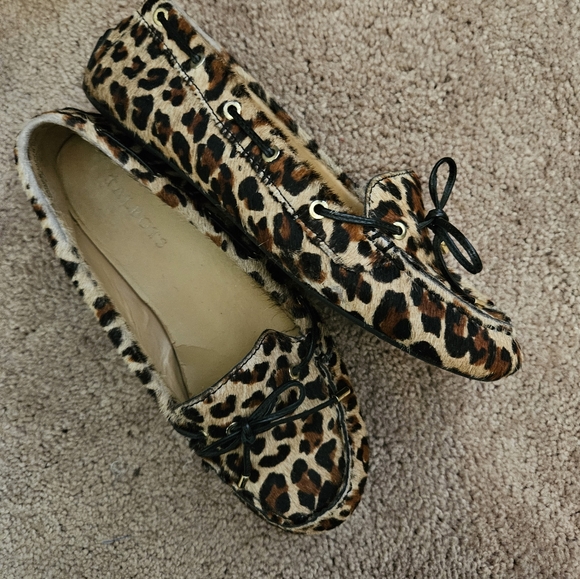 Talbots Leopard Print Loafers. Price reflects condition - Picture 1 of 3